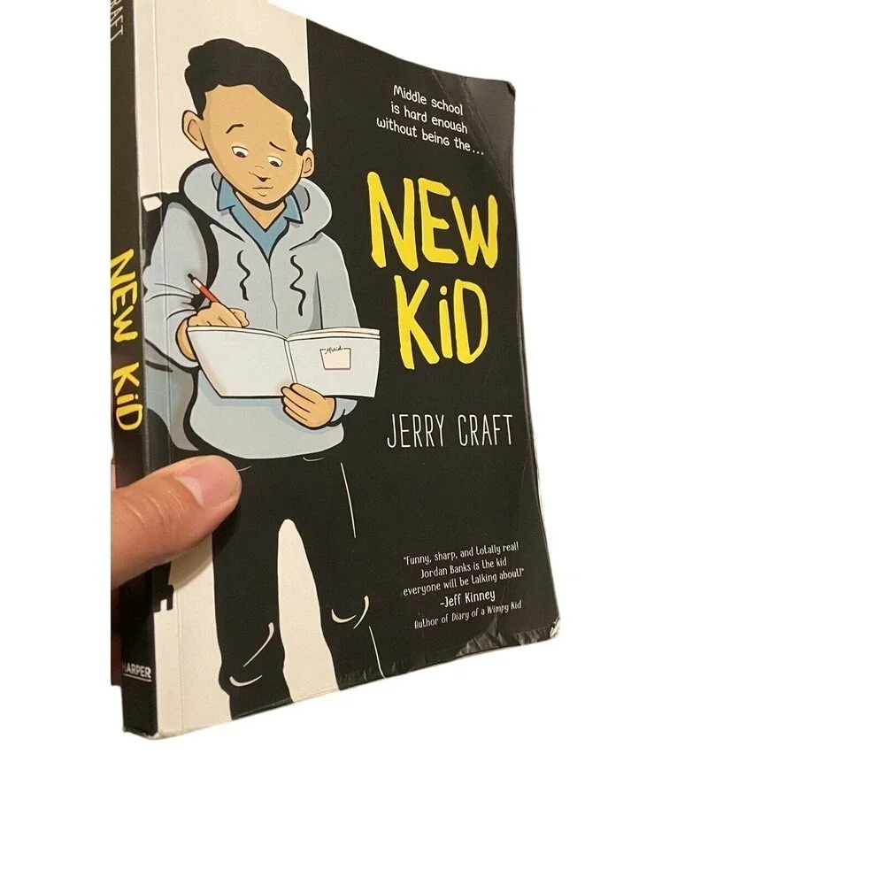 New Kid Book Paperback By Jerry Craft‎ First Edition See Pics